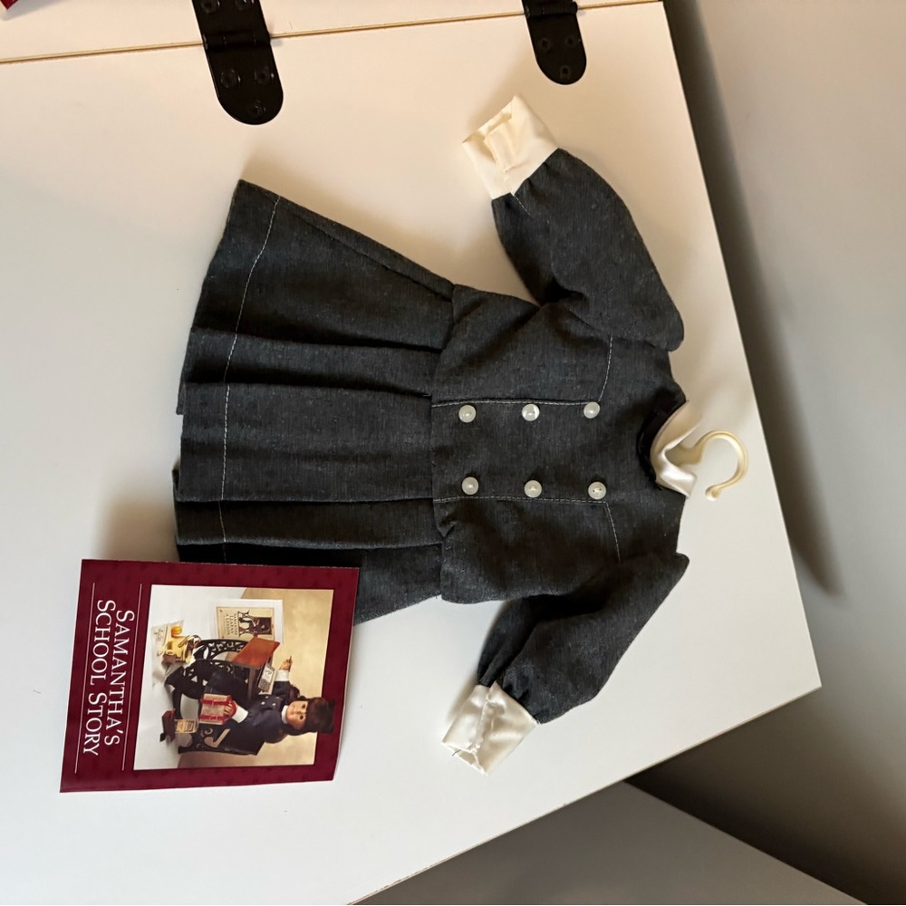 American Girl pleasant company Samantha school dress.
